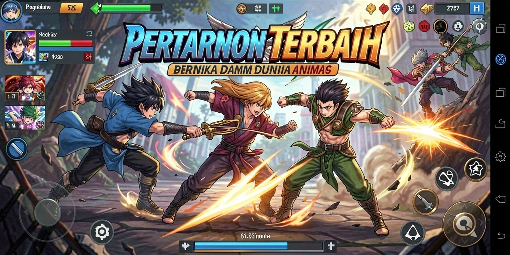 Gameplay seru di dunia Anime yang menakjubkan