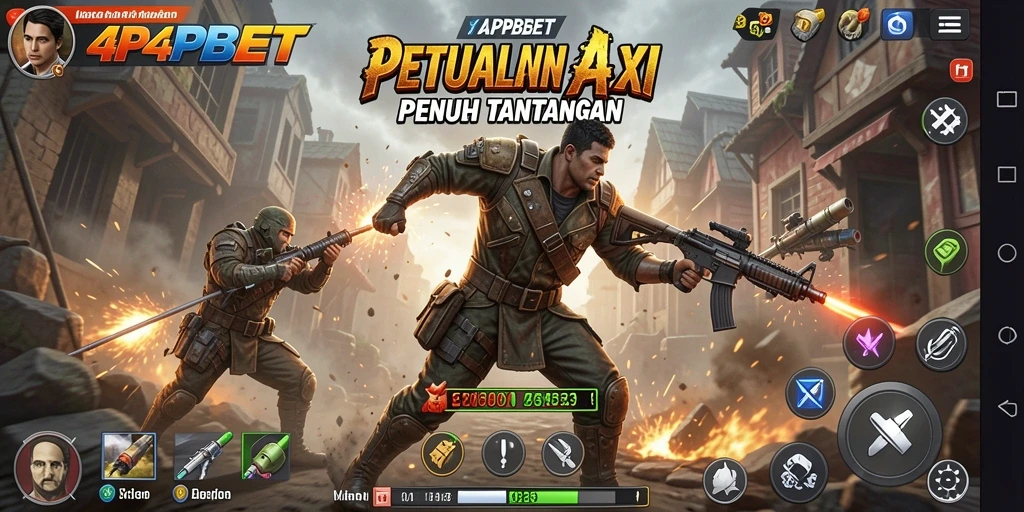 Tampilan gameplay mendebarkan dari 4P4PBET yang penuh aksi.