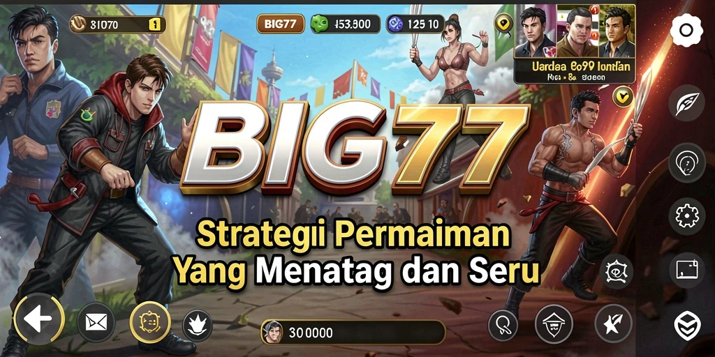 Screenshot BIG77 menampilkan aksi gameplay yang seru dan strategis.