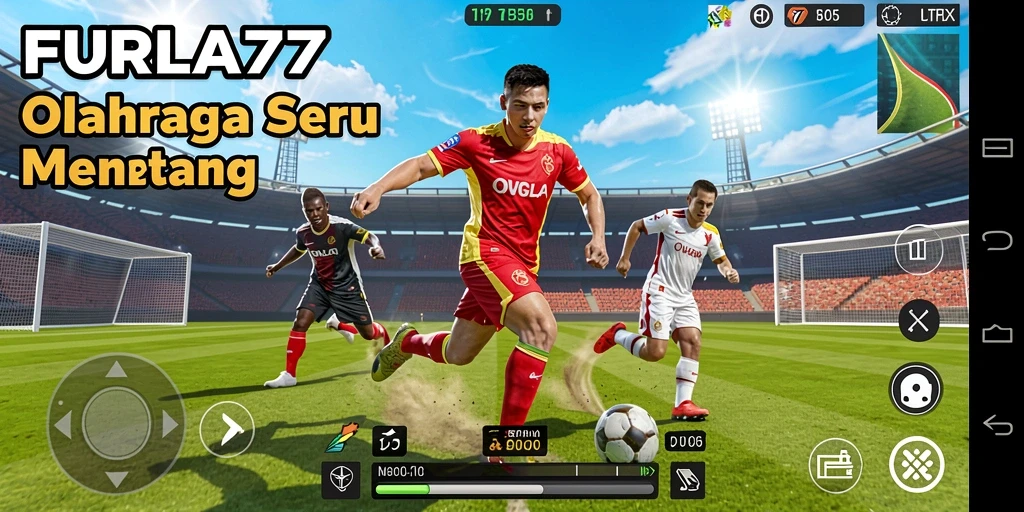 Tampilan gameplay menarik di FURLA77 dengan berbagai pilihan olahraga.