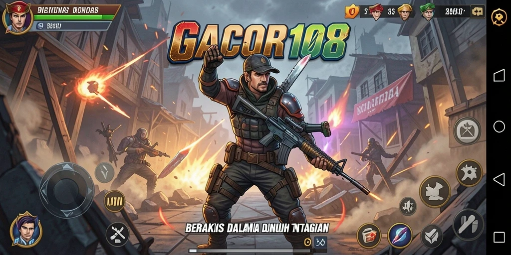 Screenshot gameplay GACOR108 menampilkan aksi seru dan grafik yang memukau.