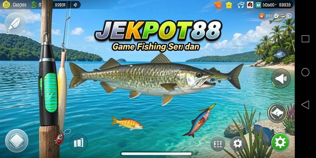 Tangkapan ikan yang spektakuler dalam gameplay JEKPOT88.