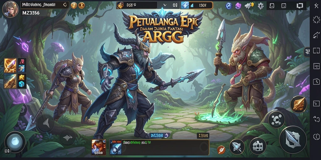 Tampilan gameplay seru dengan pertarungan epik di MZ356.