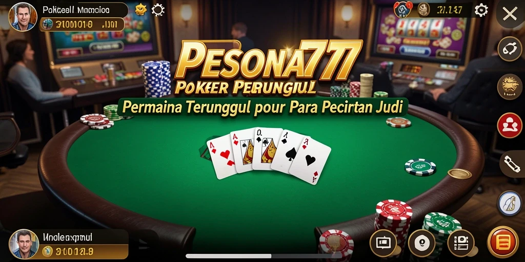 Tampilan gameplay utama PESONA77 yang menakjubkan dan interaktif.