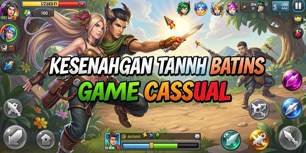 Tampilan gameplay seru dari RAKYATJP, penuh warna dan interaksi.
