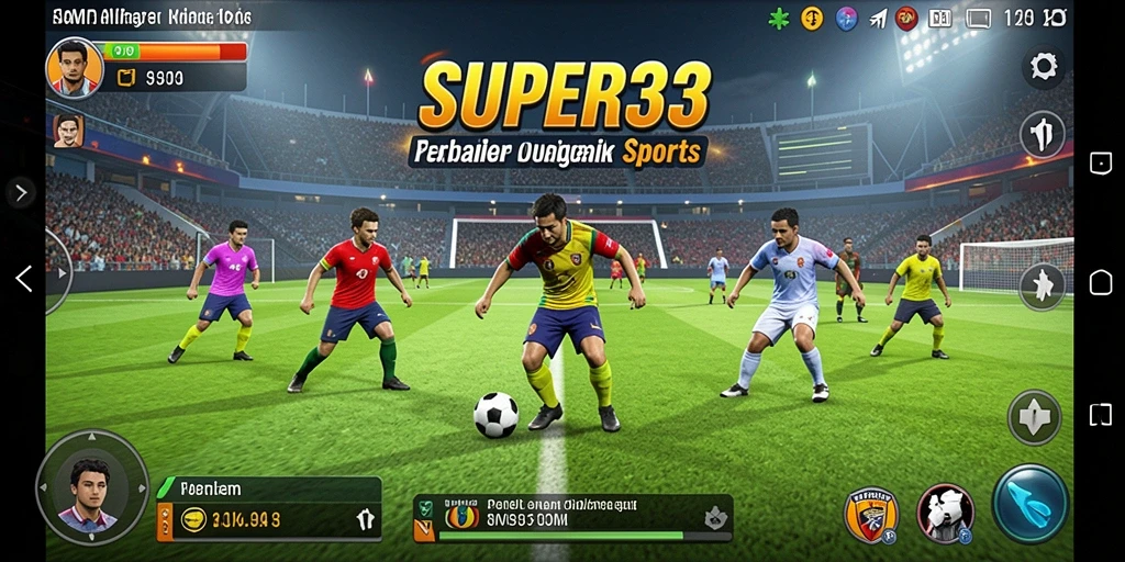 Tampilan gameplay <strong>SUPER33</strong> yang mendebarkan dengan berbagai cabang olahraga.