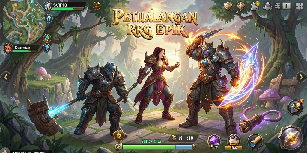 Tampilan gameplay SVIP10 yang menarik dan penuh aksi.