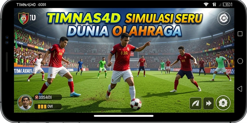 Tampilan gameplay menarik TIMNAS4D dengan simulasi olahraga yang mendalam.